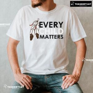 Every Child Matters Leaf T-Shirt - Orange Tee