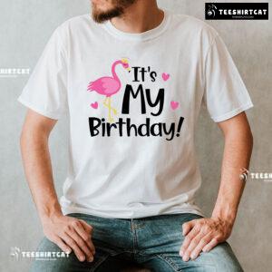It's My Birthday Flamingo T-Shirt
