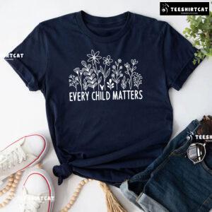 Every Child Matters Flowers T-Shirt