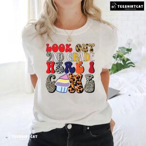 Look Out 2nd Grade Here I Come Cupcake Back To School T-Shirt