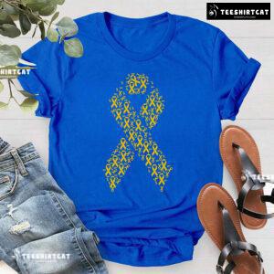 Yellow Ribbons Childhood Cancer Awareness T-Shirt