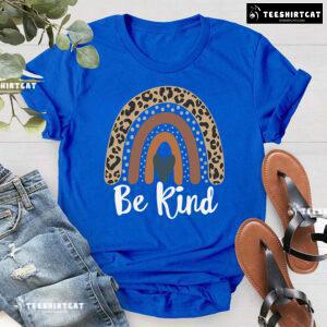 Be Kind Every Child Matters Rainbow Leopard T-Shirt