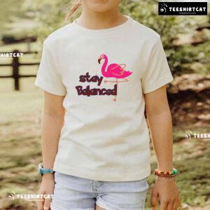 Stay Balanced Lovely Flamingo T-Shirt
