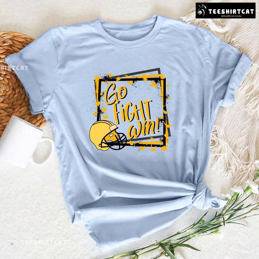 Go Fight Win Childhood Cancer Awareness T-Shirt