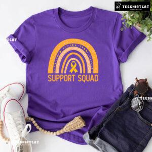 Support Squad Rainbow Childhood Cancer T-Shirt