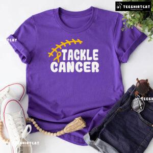 Tackle Cancer Childhood Cancer Awareness T-Shirt