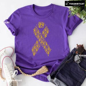 Yellow Ribbons Childhood Cancer Awareness T-Shirt