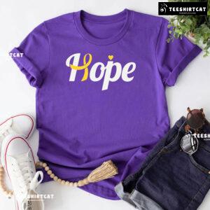 Hope Childhood Cancer Awareness T-Shirt