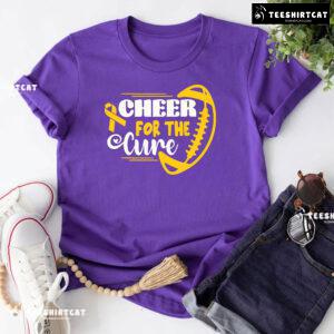 Cheer For The Cure Childhood Cancer Awareness T-Shirt