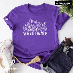 Every Child Matters Flowers T-Shirt
