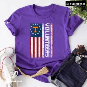 Tennessee Volunteers American Flag T-Shirt