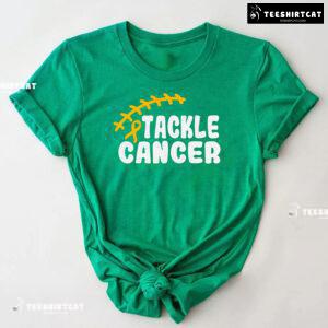 Tackle Cancer Childhood Cancer Awareness T-Shirt