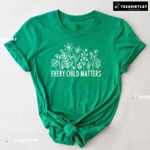 Every Child Matters Flowers T-Shirt