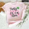 Party Like A Flock Star Flamingo T-Shirt