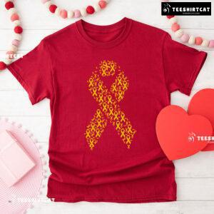 Yellow Ribbons Childhood Cancer Awareness T-Shirt