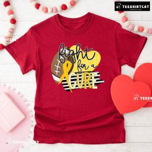 Fight For A Cure Childhood Cancer Awareness T-Shirt