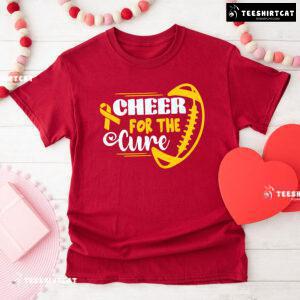 Cheer For The Cure Childhood Cancer Awareness T-Shirt