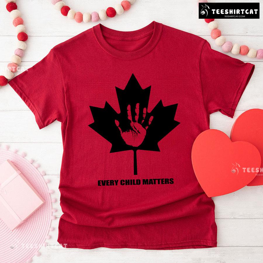 Every Child Matters Maple Leaf T-Shirt