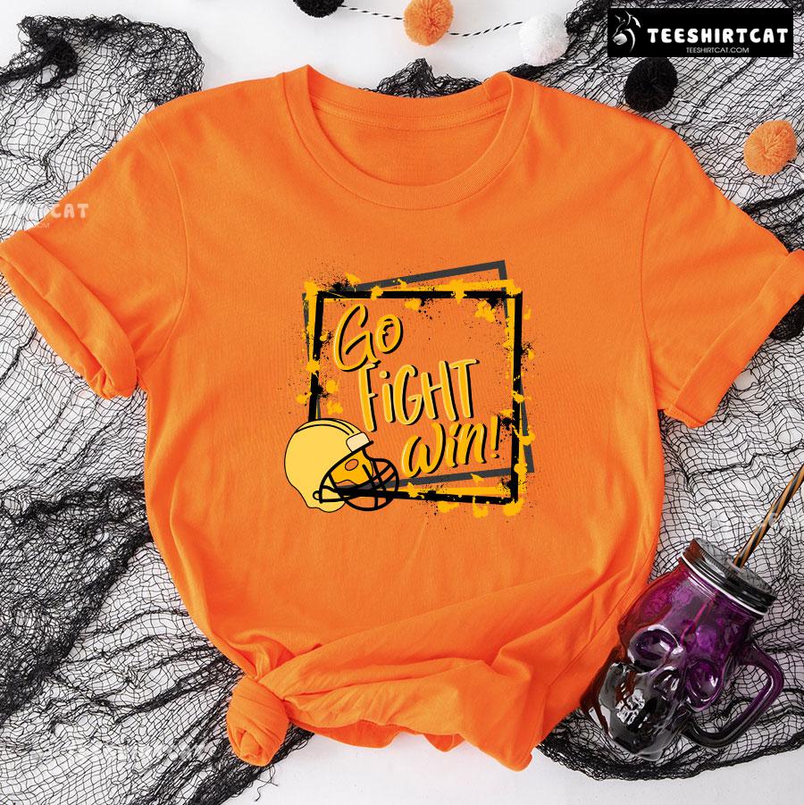 Go Fight Win Childhood Cancer Awareness T-Shirt