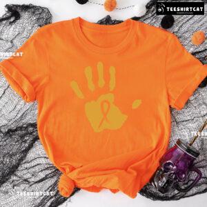 Childhood Cancer Awareness Hand T-Shirt