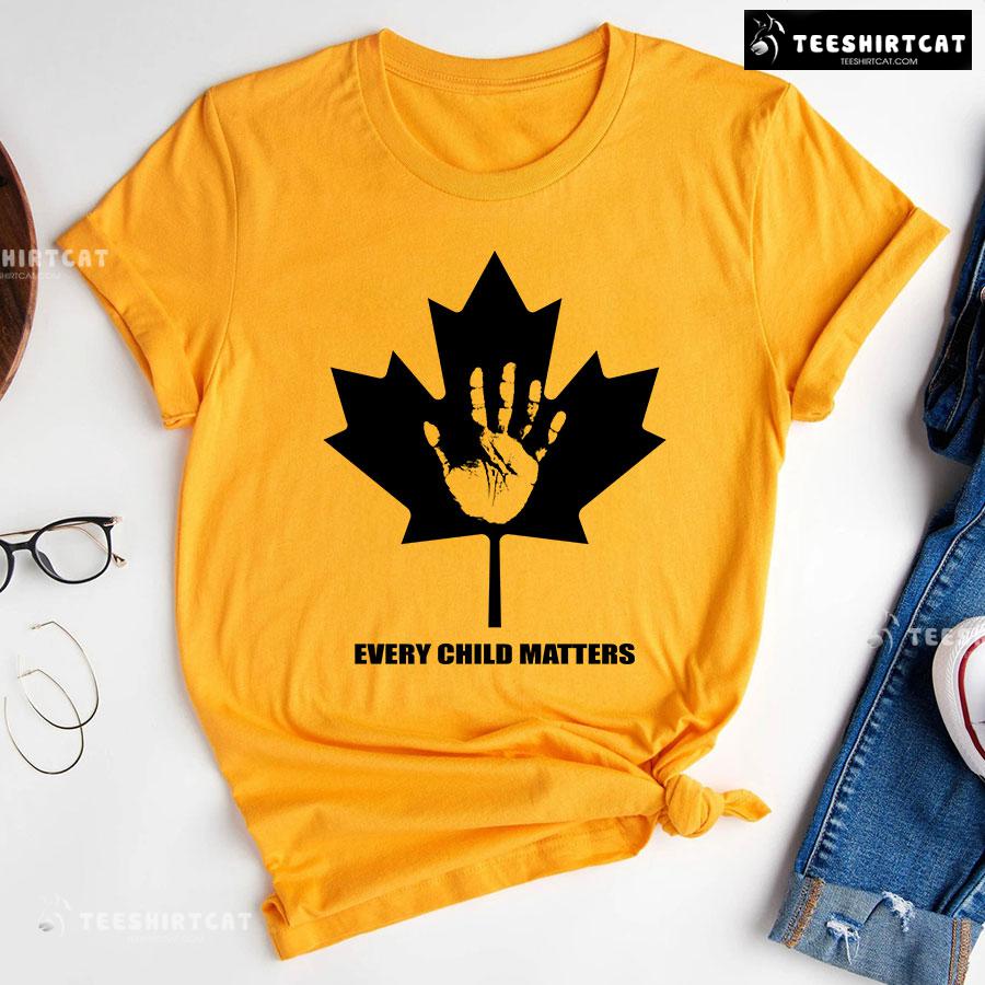 Every Child Matters Maple Leaf T-Shirt