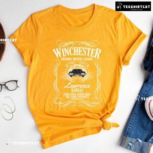 Winchester Brothers Hunters Legends Lawrence Kansas Saving People Hunting Things The Family Business T-Shirt