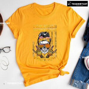 I Am Sorry The Nice Bartender Is On Vacation Skull American Bartender T-Shirt
