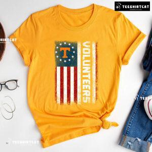 Tennessee Volunteers American Flag T-Shirt