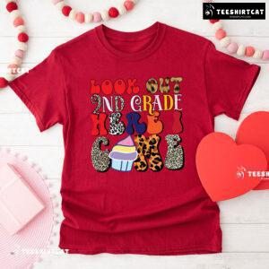 Look Out 2nd Grade Here I Come Cupcake Back To School T-Shirt