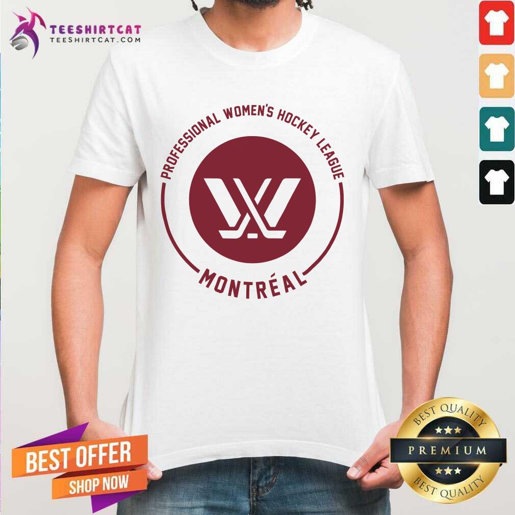 Montreal Professional Women's Hockey League T-shirt