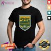 Edmonton Elks 75th Anniversary Logo T-shirt