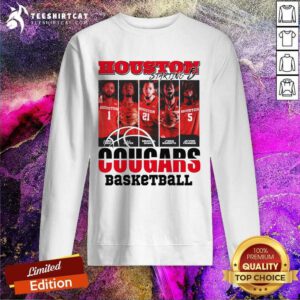 Houston Starting 5 Cougars Basketball sweatshirt
