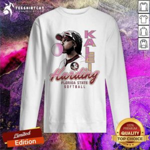 Kalei Harding What's Poppin Florida State Softball sweatshirt