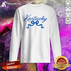 Kentucky Bow Royal sweatshirt