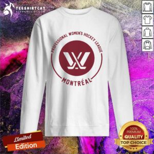 Montreal Professional Women's Hockey League sweatshirt