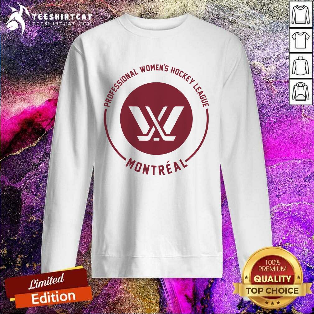 Montreal Professional Women's Hockey League sweatshirt
