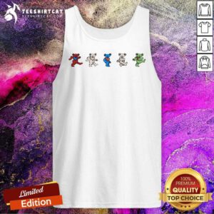 Marching Bears Grateful Dead tank-top