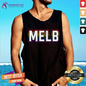 Melbourne Pride Rainbow Colors tank-top