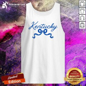 Kentucky Bow Royal tank-top