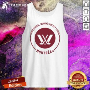 Montreal Professional Women's Hockey League tank-top