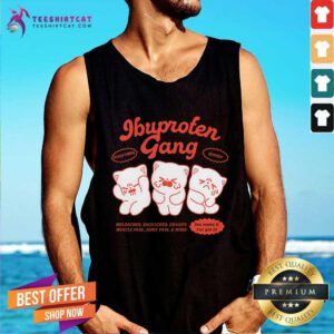 Ibuprofen Gang Everything Hurt v-neck