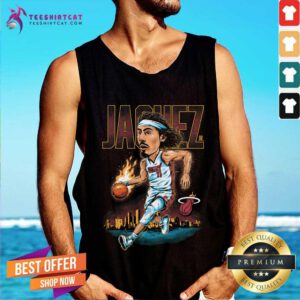 Jaime Jaquez Jr Miami Heat City View tank-top