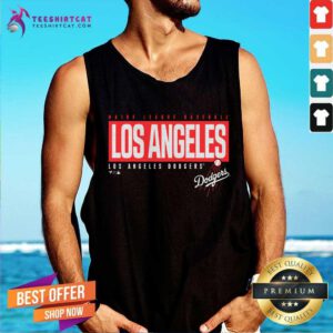 Los Angeles Dodgers Blocked Out tank-top