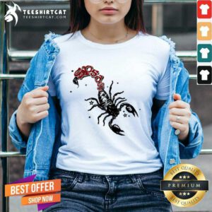 Mariah The Scientist MTS x SP5DER Scorpion v-neck