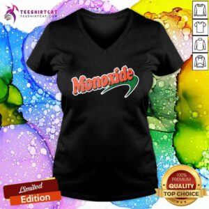 Monoxide Not Normal Logo v-neck
