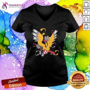 Hot Stellar Voltempest Graphic v-neck