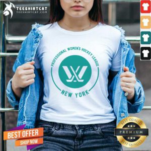 New York Professional Women's Hockey League v-neck