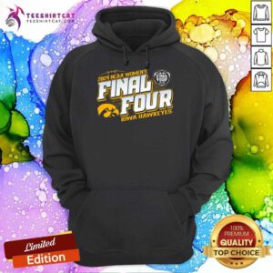 Iowa Hawkeyes 2024 NCAA Women's Basketball Tournament March Madness Final Four Hoodie