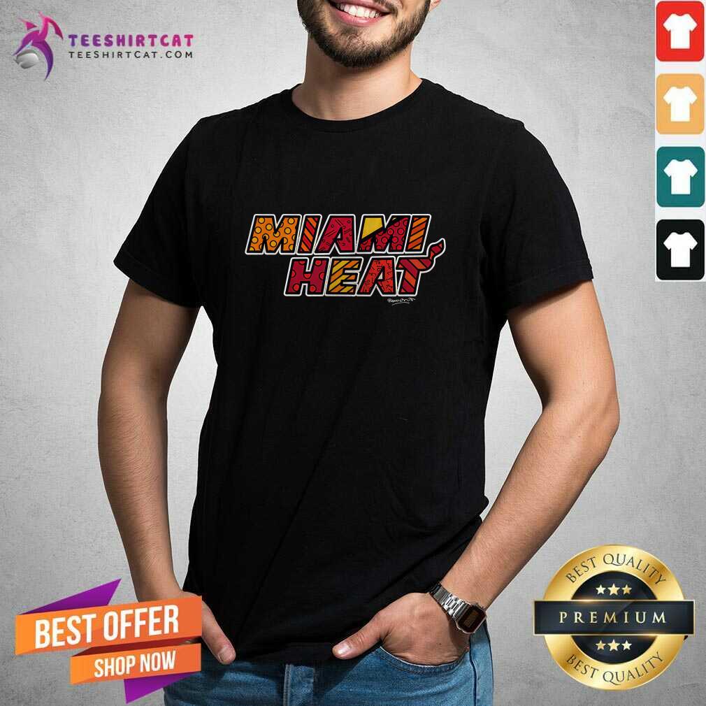 Miami Heat Romero Britto T-shirt