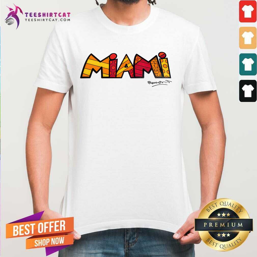 Miami Romero Britto T-shirt